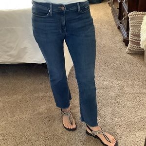 Banana Republic Mid Rise Cropped Jeans Size 27